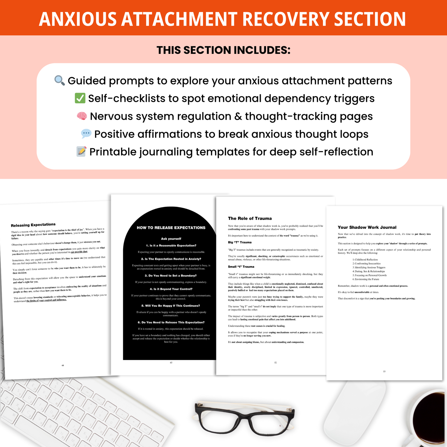 How to Heal an Anxious Attachment Style – A Deep Emotional Healing Journal