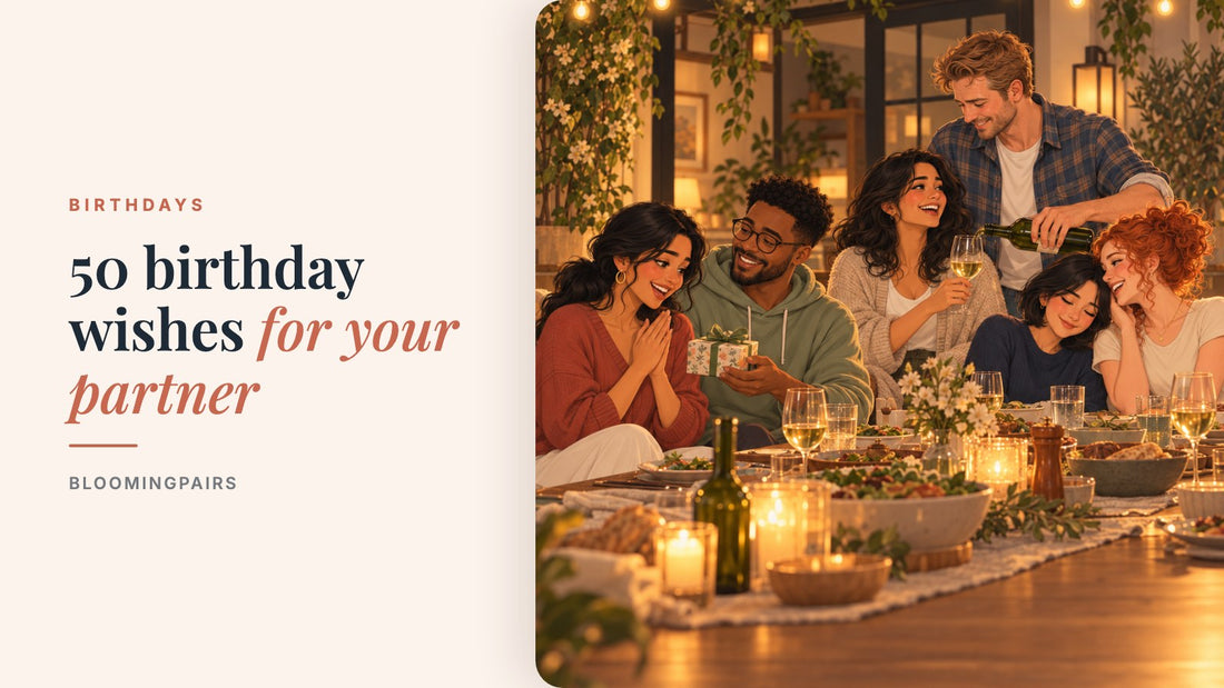 50 birthday wishes for your partner