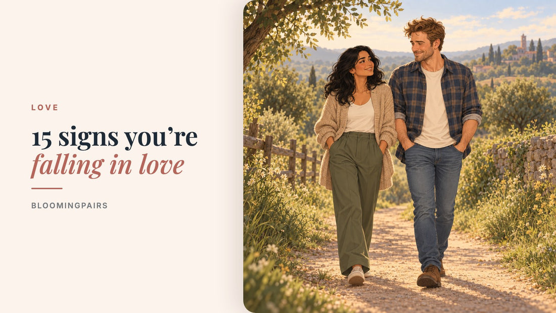 15 signs you're falling in love
