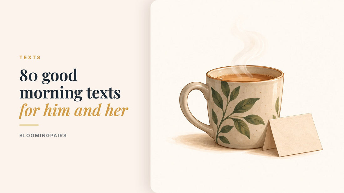 80 good morning texts for him and her