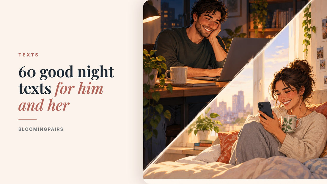 60 good night texts for him and her