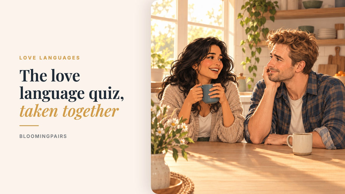 Love language quiz for couples
