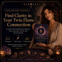 The Ultimate Twin Flame Guide & Workbook | Signs, Separation, Reunion, Runner & Chaser, Soulmate vs Twin Flame | Digital PDF