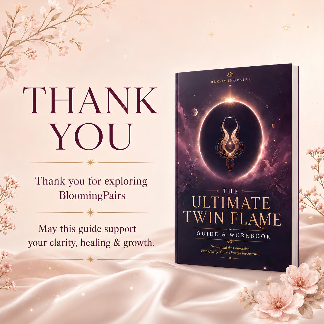 The Ultimate Twin Flame Guide & Workbook | Signs, Separation, Reunion, Runner & Chaser, Soulmate vs Twin Flame | Digital PDF