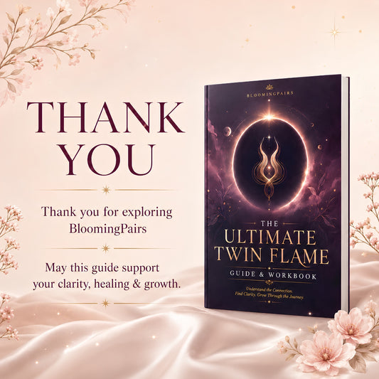 The Ultimate Twin Flame Guide & Workbook | Signs, Separation, Reunion, Runner & Chaser, Soulmate vs Twin Flame | Digital PDF