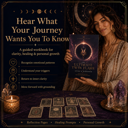 The Ultimate Twin Flame Guide & Workbook | Signs, Separation, Reunion, Runner & Chaser, Soulmate vs Twin Flame | Digital PDF