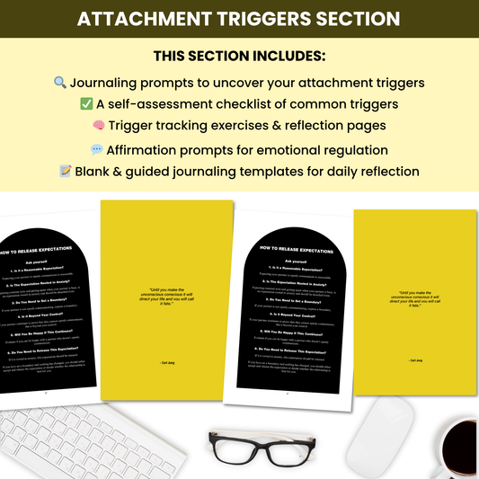 How to Heal a Disorganized Attachment Style – A Transformational Shadow Work Journal