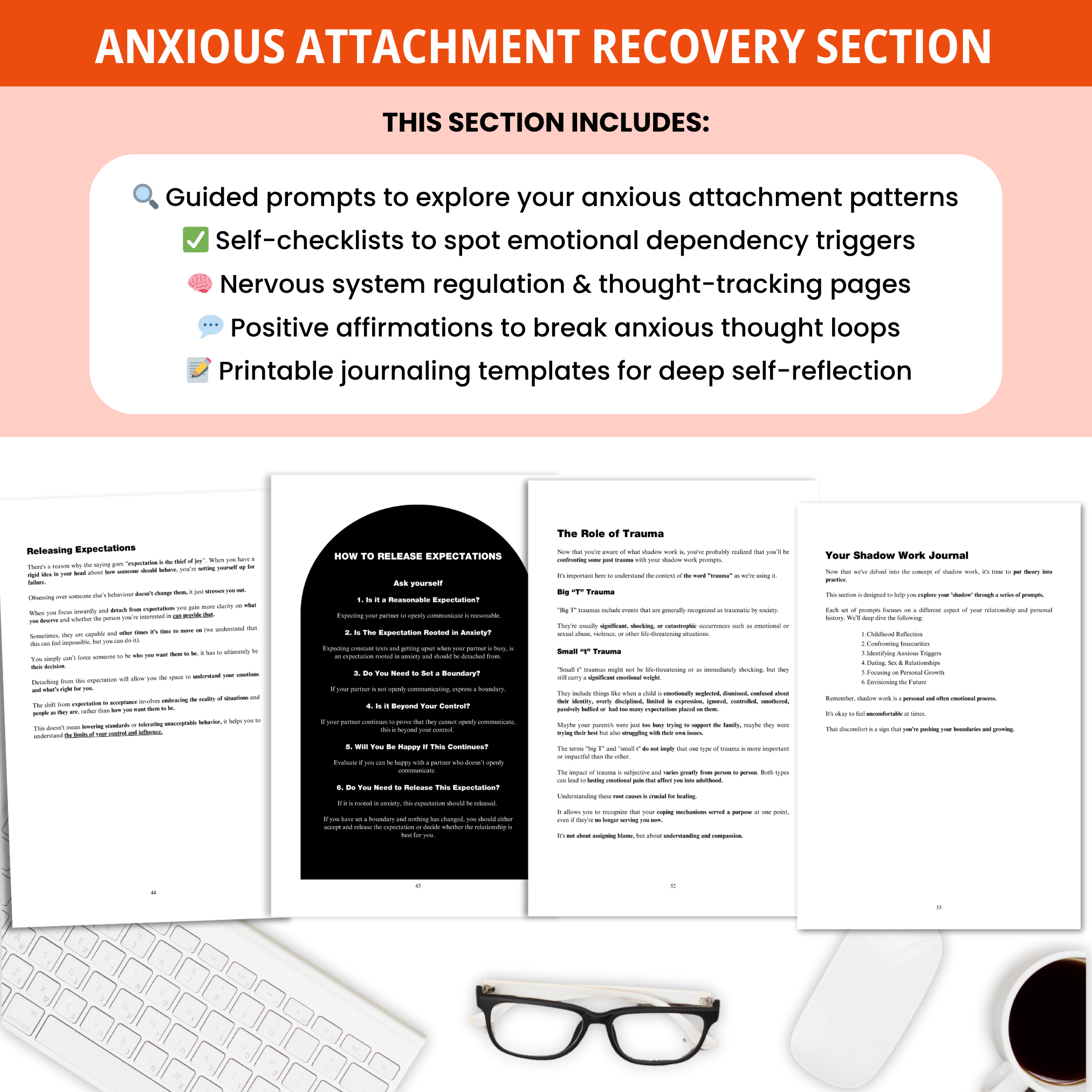 How to Heal an Anxious Attachment Style – A Deep Emotional Healing Journal