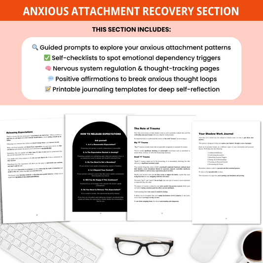 How to Heal an Anxious Attachment Style – A Deep Emotional Healing Journal
