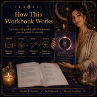 The Ultimate Twin Flame Guide & Workbook | Signs, Separation, Reunion, Runner & Chaser, Soulmate vs Twin Flame | Digital PDF