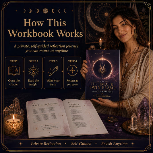 The Ultimate Twin Flame Guide & Workbook | Signs, Separation, Reunion, Runner & Chaser, Soulmate vs Twin Flame | Digital PDF