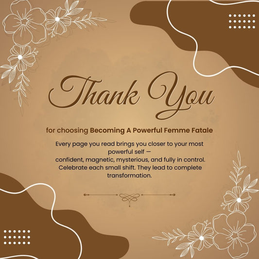 Becoming A Powerful Femme Fatele: The Ultimate Dark Feminine Guide to Confidence, Control & Respect