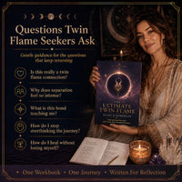 The Ultimate Twin Flame Guide & Workbook | Signs, Separation, Reunion, Runner & Chaser, Soulmate vs Twin Flame | Digital PDF