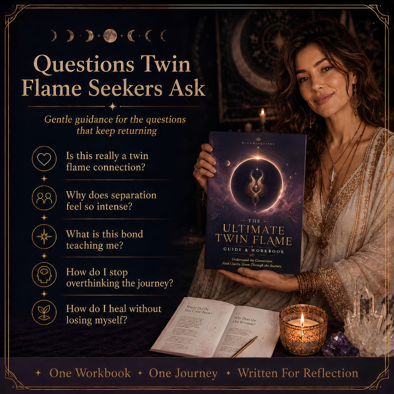 The Ultimate Twin Flame Guide & Workbook | Signs, Separation, Reunion, Runner & Chaser, Soulmate vs Twin Flame | Digital PDF