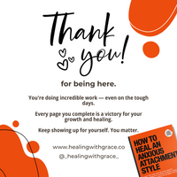 How to Heal an Anxious Attachment Style – A Deep Emotional Healing Journal