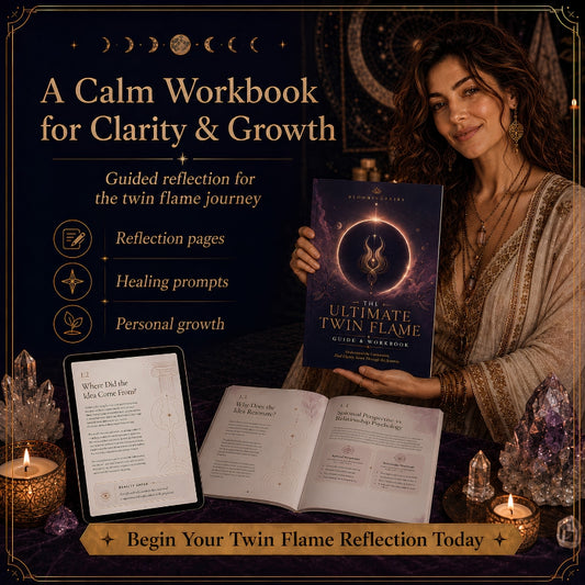 The Ultimate Twin Flame Guide & Workbook | Signs, Separation, Reunion, Runner & Chaser, Soulmate vs Twin Flame | Digital PDF