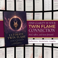 The Ultimate Twin Flame Guide & Workbook | Signs, Separation, Reunion, Runner & Chaser, Soulmate vs Twin Flame | Digital PDF