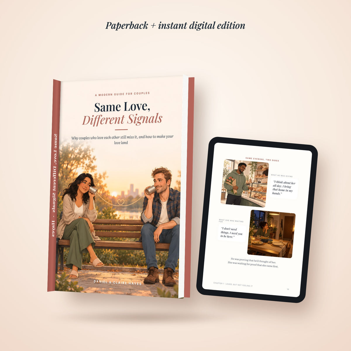 Same Love, Different Signals paperback and digital edition